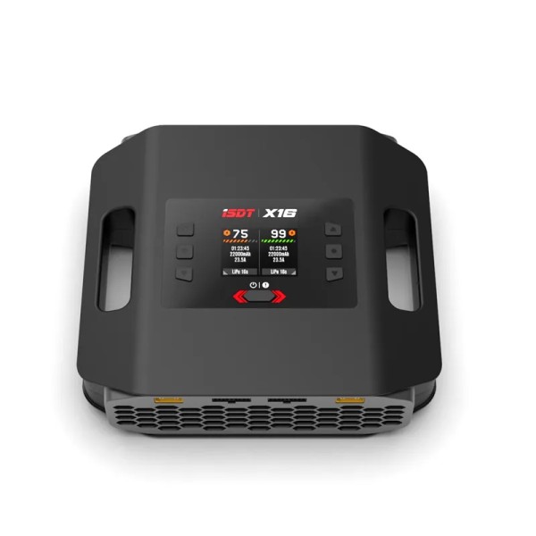 ISDT X16 Dual High Power Lithium Battery Balance Charger 1100W X 2/20A X 2 Dual Channel Charge High Quality 2-16S Battery Charge